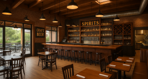 Dining and Distillery Concept